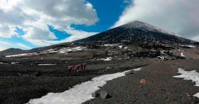 Tourist Stranded Near Crater