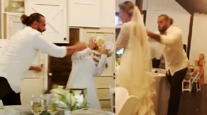 Groom's 'Aggressive' Wedding