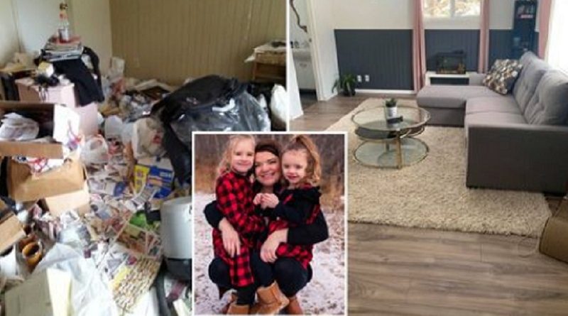 Mum Transforms Hoarder's House